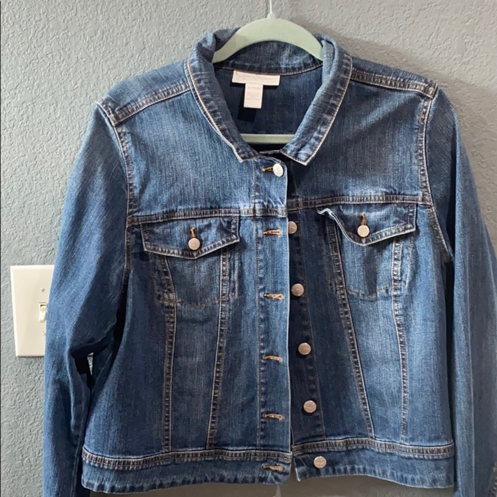 Jean jacket Jessica Simpson Maternity